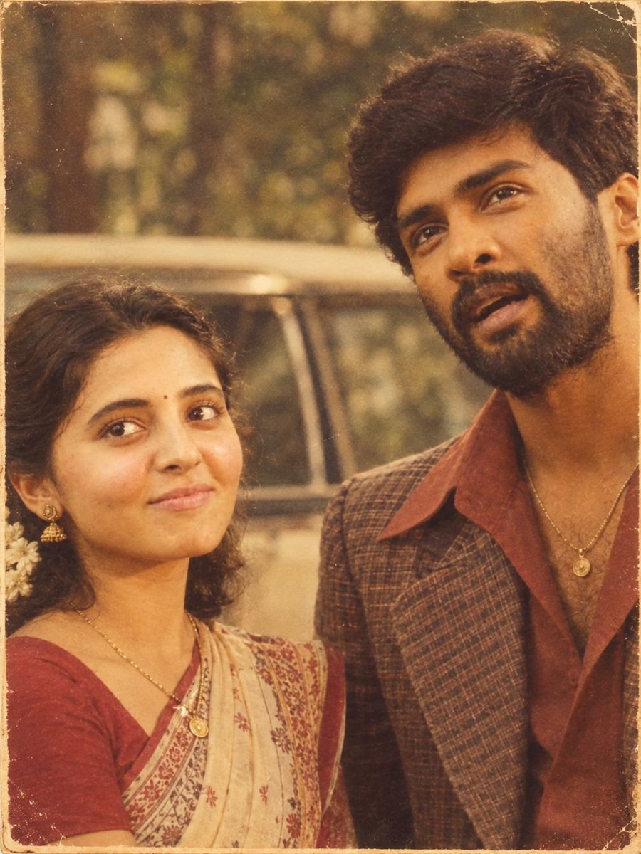 PVAniruddh's tweet photo. 29, but make it 80s! 📸✨
Recreating the retro vibes of 29 with an authentic 1980s aesthetic — vintage fashion, warm film tones, and pure old-school charm. 🎞️❤️
A little nostalgia, a lot of style! ✨
@MrRathna
@ActorVidhu
@PreethiOffl
@RSeanRoldan https://t.co/P8jV1SGLih