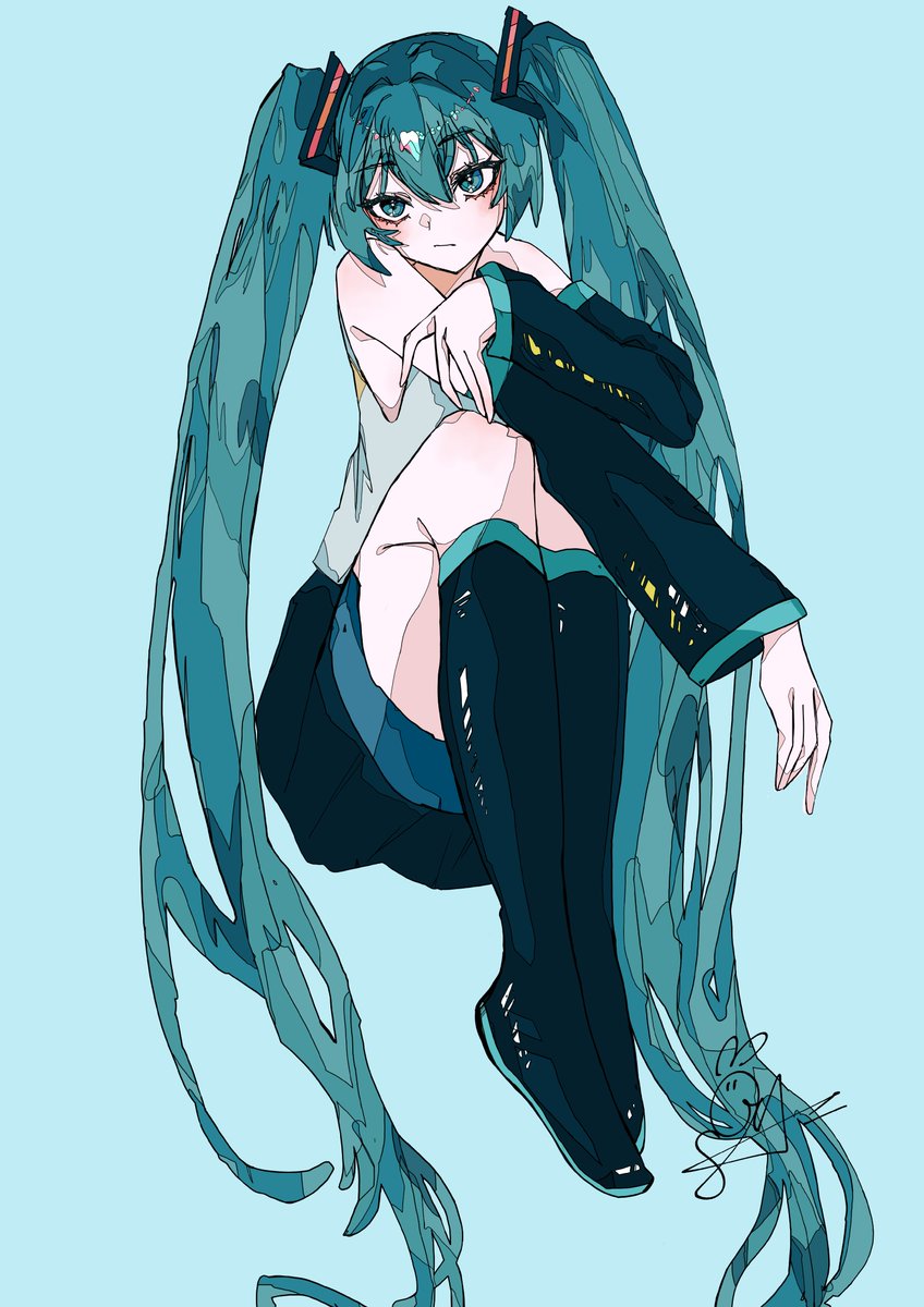 sora__iro95's tweet photo. ミクちゃん♪
#初音ミク #イラスト https://t.co/8yvhGjIpiS