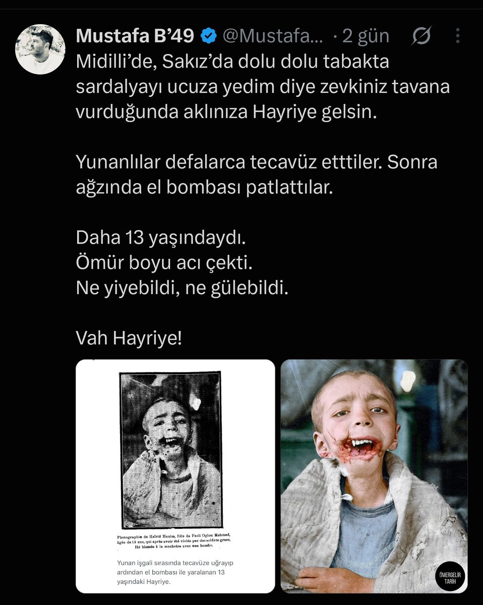 mer1058600's tweet photo. @melisseriff Keşke 100 yıl önce yaşasaydın da bunu sana yapsalardı nikoların https://t.co/vBvCjZcm0O