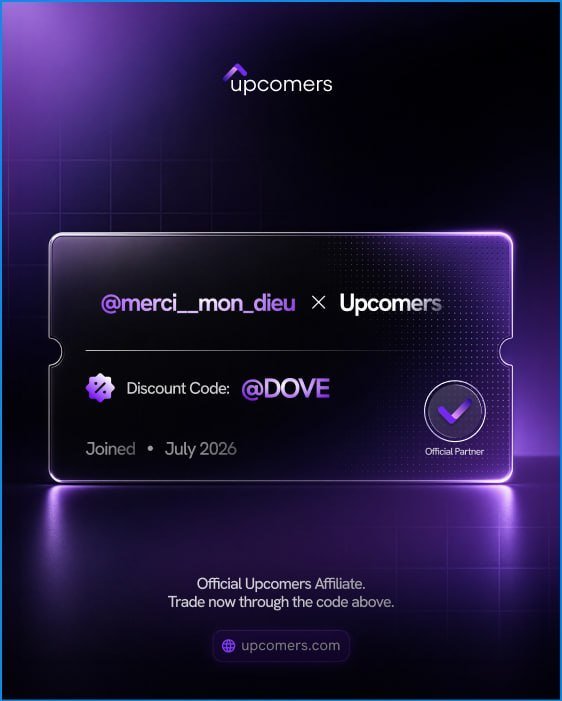 merci__mon_dieu's tweet photo. Ending Tuesday with @upcomers_com $25k instant Oracle acc

Why Choose @upcomers_com 
- Fast Reward Processing 
- No Hidden Rules
- Zero Payout Denials
- 24/7 Hour Support
- Trader Simplified Rules

Grab urs Now: https://t.co/EIyOLnsULB

ENJOY A 90% OFF USING COUPON CODE: DOVE

LET'S JOURNAL TILL PAYOUT 🕊

@upcomers_com x @merci__mon_dieu
