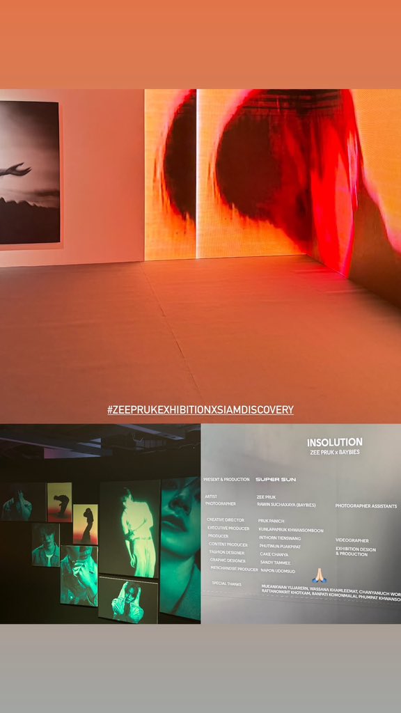 ZeePruk_OFC's tweet photo. [ IGS : ppkey ]

🔥

SUPER SUN EXHIBITION 
#ZeePrukExhibitionxSiamDiscovery

🌊 @zee_pruk ☀️ 
#ZeePruk #Zunshine https://t.co/75h6Eo9KXC
