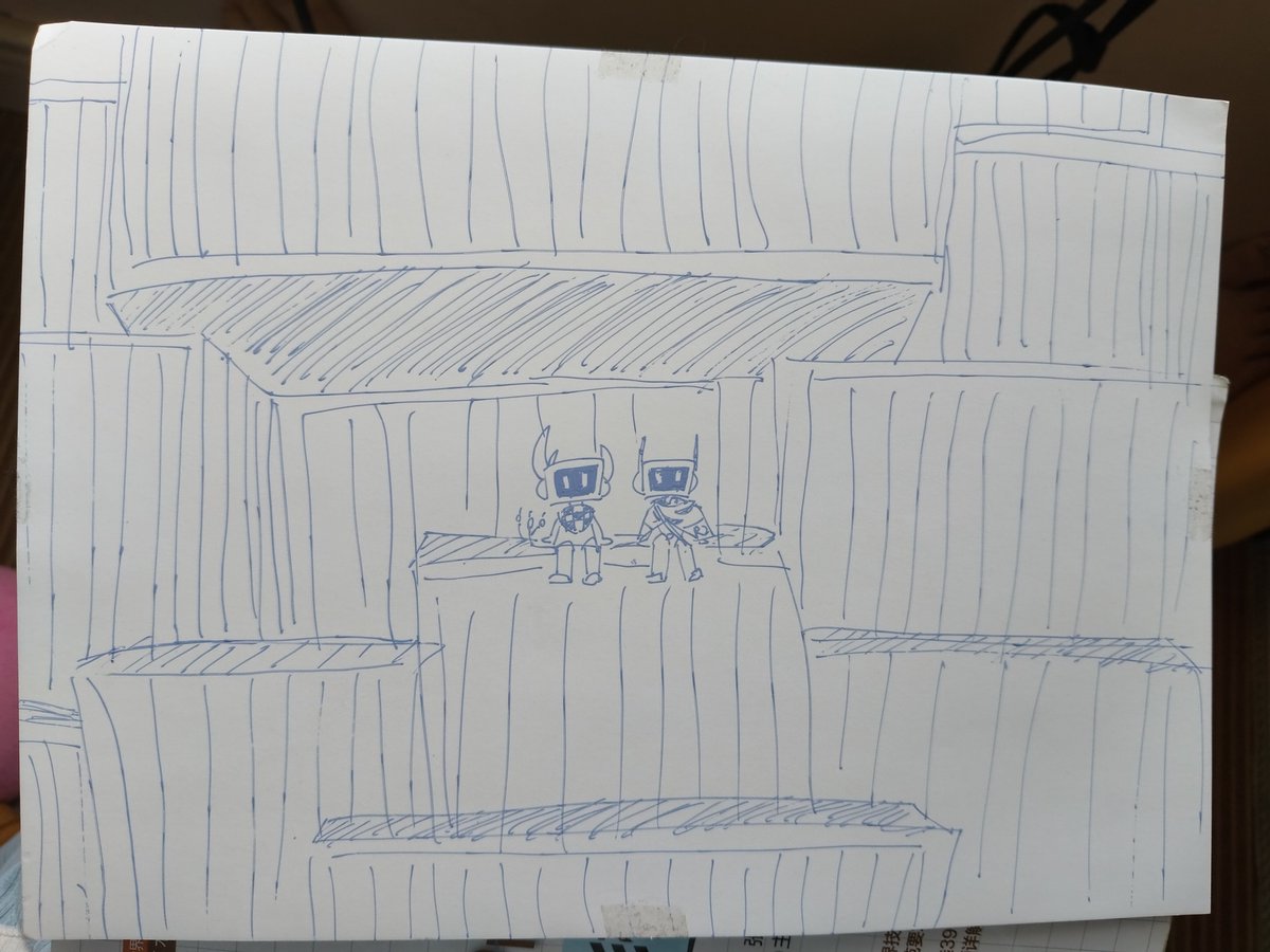 halfdust189597's tweet photo. @Nochikuroo 这几天没有正式的图画，只有一点速写了。（没有画画的力气） https://t.co/gOZbYn2qz6