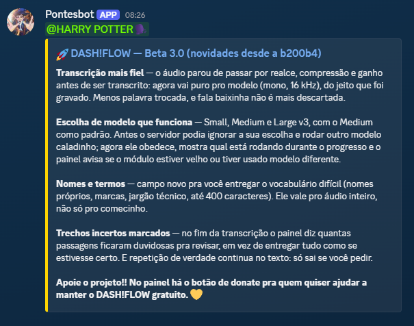 pnntes's tweet photo. ✅Corte automático, Legenda precisa e Tracking, isso tudo no PREMIER e GRATUITO.

O Dash!Flow B3.0 existe e ele vai te machucar.

Entre na minha comunidade do Discord e baixe ou atualize agora a melhor ferramenta gratuita para o Adobe Premier. https://t.co/yegv7HvQkA