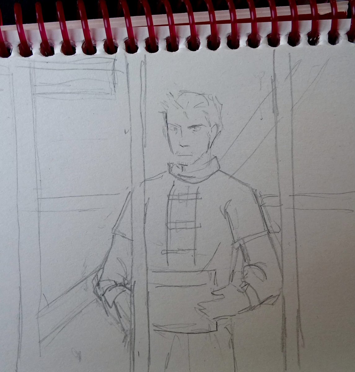 Th30ph4n3s's tweet photo. Haruspex in jail, he had to pay for his crimes #pathologic https://t.co/zQUVttXLDl