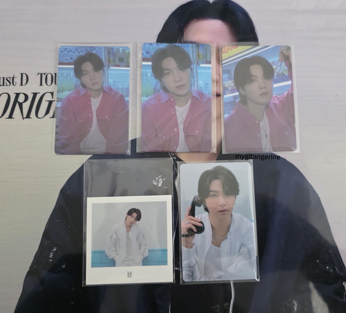 mygitangerine's tweet photo. WANT TO SELL (WTS)

😻 SUGA PHOTOCARD

1. UMS POB - RM50
2. WEVERSE JAPAN POB - RM50
3. TARGET EXCLUSIVE - RM50
4. MAKESTAR POLAROID POB - RM120
5. PTD GLOBAL GIFT - RM30

serious buyer only, DM to buy. can nego.
슈가 윤기 포카 포토카드 방탄 양도 #SUGA @BTSMarketMY help rt pls 😘 https://t.co/9n0c4dNCUS