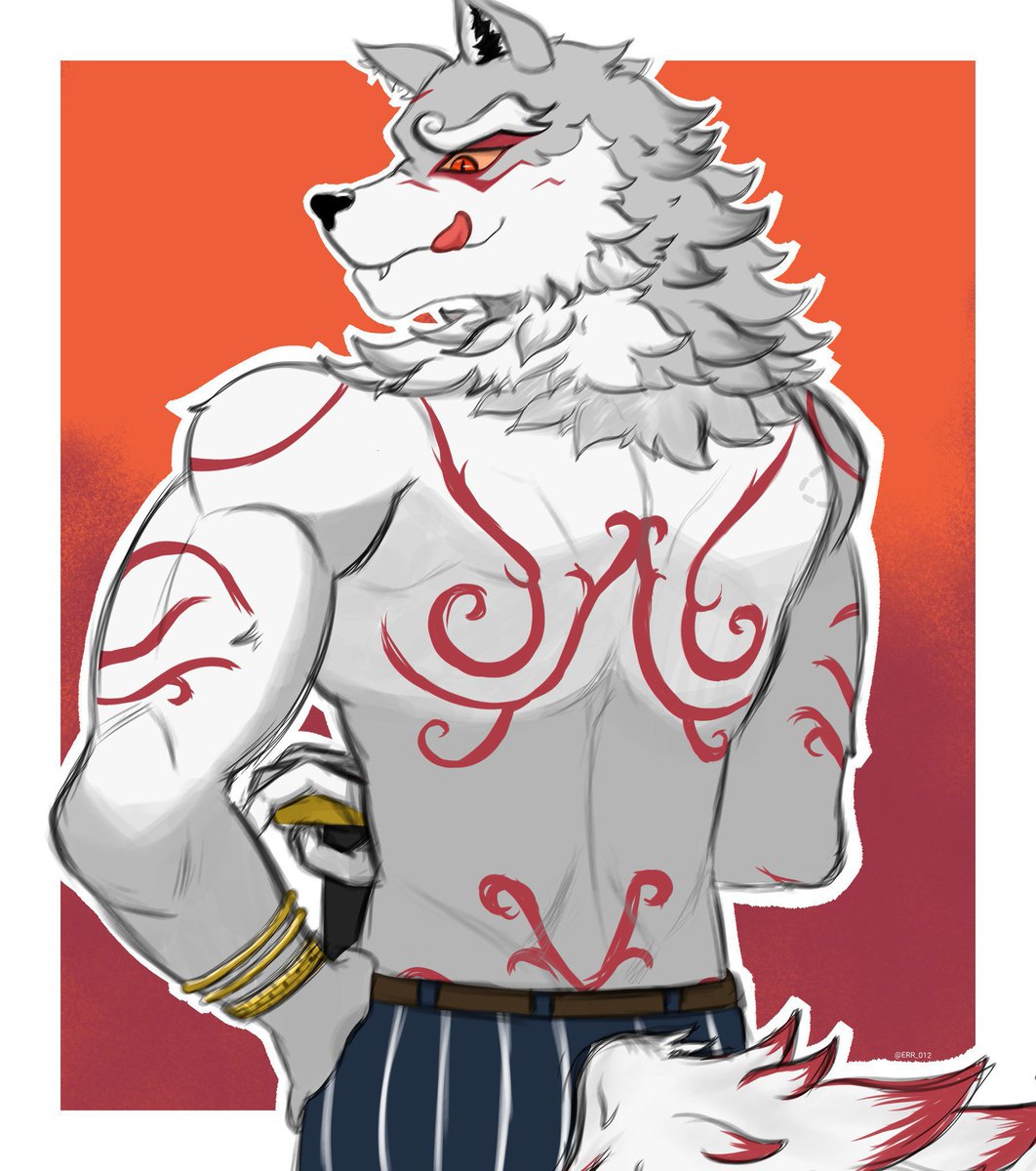 Akizume_'s tweet photo. I gotta draw him more https://t.co/JvWuLbi9UU