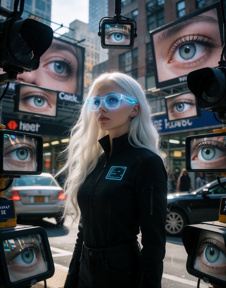 AiMachete's tweet photo. KEEP THE GLITCH // NOT WHAT I MEANT
Day 4: TOO MUCH
At some point, being seen turns into being watched.
Too Many Eyes 👀
#KeepTheGlitch #NotWhatIMeant ❤️🔥 https://t.co/3qflE9NoA4