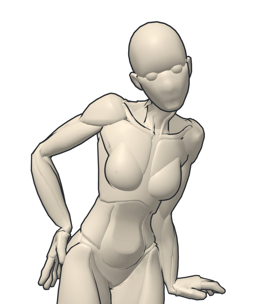 odoshi00's tweet photo. 今日も #PoseDoll のテスト。

実際に描いて確認してみると、手が少し大きく見えるのでここは調整予定。
それ以外の全体バランスは、かなり自然になってきたと思います。

今後はさらに、
頭身や頭の大きさ、手足の長さなどを自分でカスタマイズできる機能も追加予定です。

作りたい絵柄やキャラクターに合わせて、
「参考にしやすい体型」に寄せられるようにしていきます。