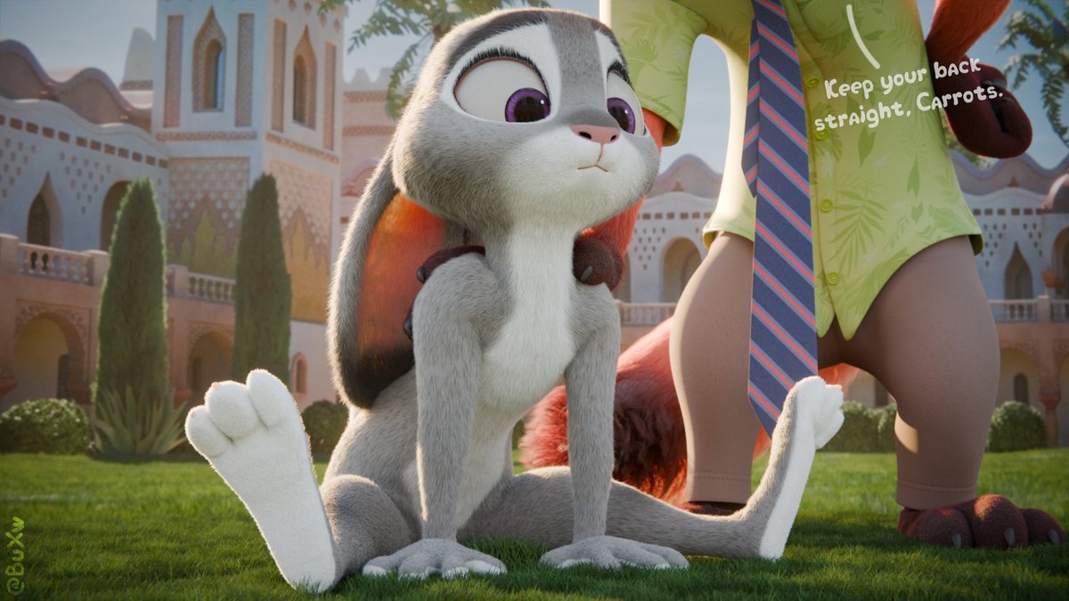 buxvv3's tweet photo. Judy just wanted to relax, but Nick really said: "I’m your yoga instructor today.” 🦊🐰
#zootopia #wildehopps https://t.co/C9HSGoQD6O