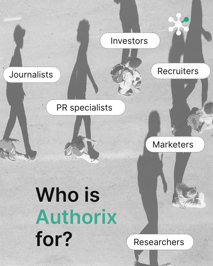 AuthorixIndex's tweet photo. Who is Authorix for?

Anyone whose work depends on finding people who actually know what they're talking about, not just people who sound like they do. https://t.co/0d2gtwFupQ