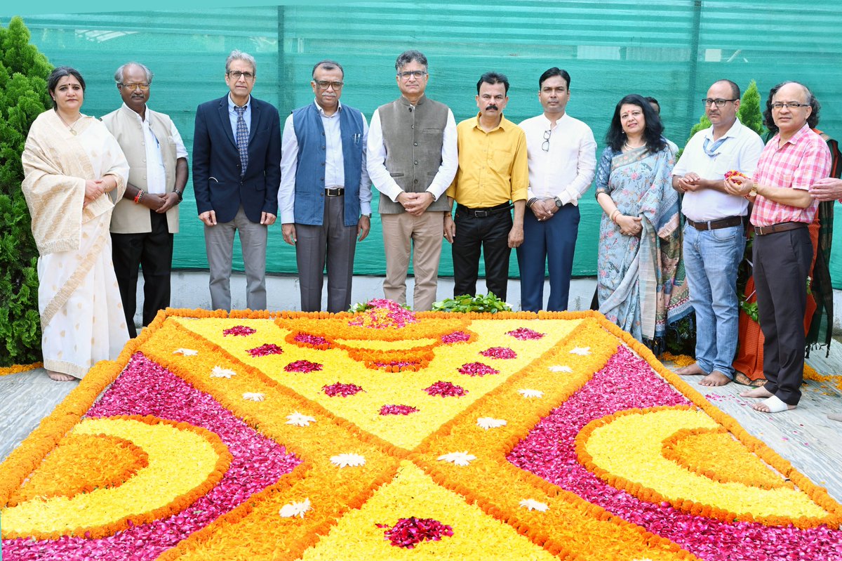 BSIP_official's tweet photo. #BSIP celebrated its 80th Foundation Day in the presence of Chief Guest Prof. Umesh V. Waghmare, Secretary, @IndiaDST, marking eight decades of excellence and new frontiers in palaeosciences. @DrJitendraSingh @waghmare16 https://t.co/49jkVfJS0y