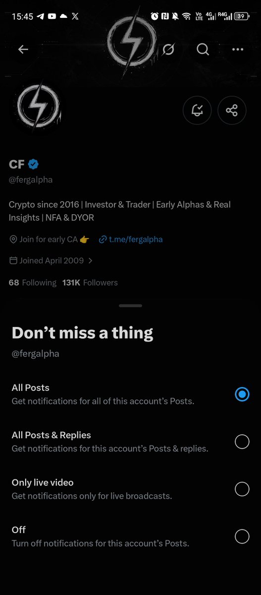 AnthonVargas2's tweet photo. @fergalpha notif on @fergalpha  
THANKYOUU 🙏🏽😇

C4evG3HDkLTxwbeVg2qcYAF1ACZ6MzCTtA1fWMALApYY https://t.co/LFfpQLubMm