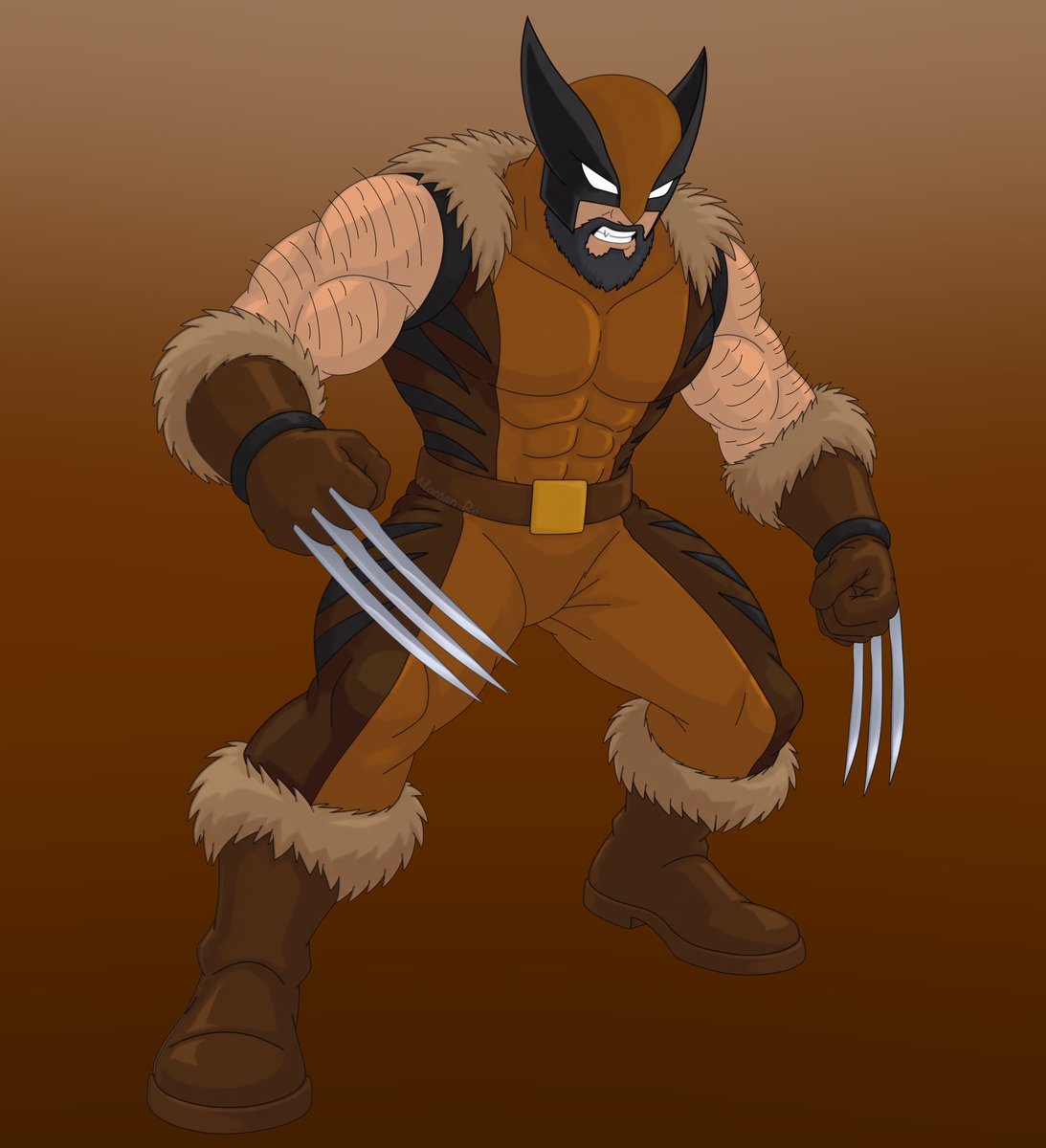 Bubsboy0's tweet photo. Wolverine redesign https://t.co/dFabMStcdg