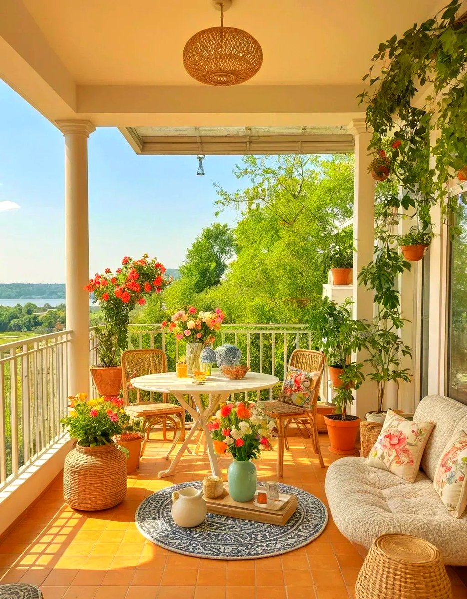 amelz325935's tweet photo. Just finished painting our old balcony with my partner—turning a dusty unused corner into our tiny weekend coffee nook, small changes make the big days feel warmer. https://t.co/LQjf3RmTjf