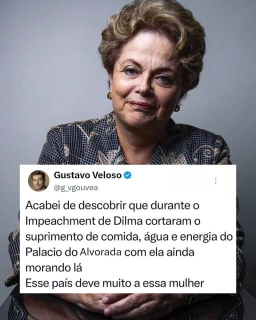 orlandoguerreir's tweet photo. A equipe do então presidente interino Michel Temer suspendeu o "cartão de suprimento" usado para a compra de alimentos e manutenção do Palácio da Alvorada em junho de 2016, enquanto Dilma Rousseff ainda morava na residência oficial após ser afastada pelo Senado. https://t.co/ep8xWmp3Pe