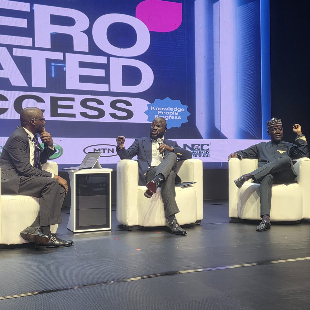 Johannxs's tweet photo. NCC launches the Zero Rated Access to Educational Sites.
Happening Now: The Chairman of the NCC Governing Board, @IIOlorunnimbe is joined by the EVC/CEO, NCC, @Dr_AminuMaida for a fireside chat that discusss how this idea came about and its implementation.
#NCCZeroRated https://t.co/s5U5L1uf5I