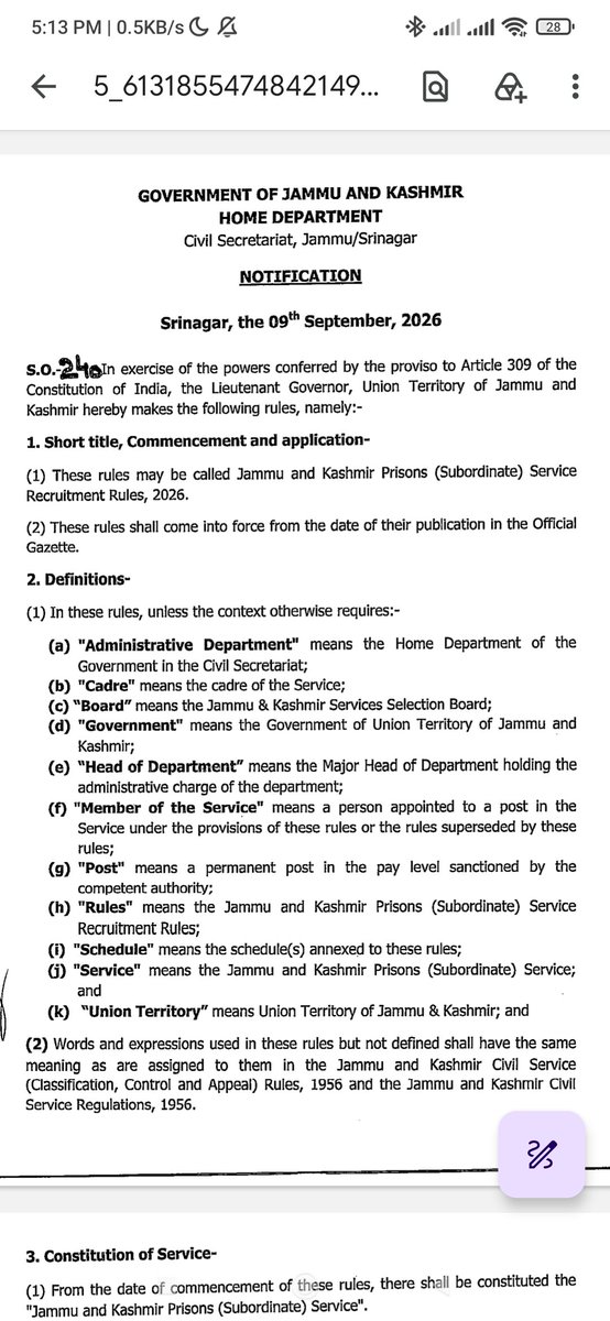 Sahil_khajuria_'s tweet photo. @lg_ladakh @OfficeOfLGJandK JKSSB ne Jail  Warder post se 10+2 cap hata kar accha kiya. Lekin jin bacchon ki height kam hai, unka kya? Meri aapse demand hai ki kam height wale graduates ko MTS posts ke liye eligible kiya jaye taaki sabko barabar mauka mile. #JKSSB #YouthOfJK https://t.co/9ie3Gxfq4X