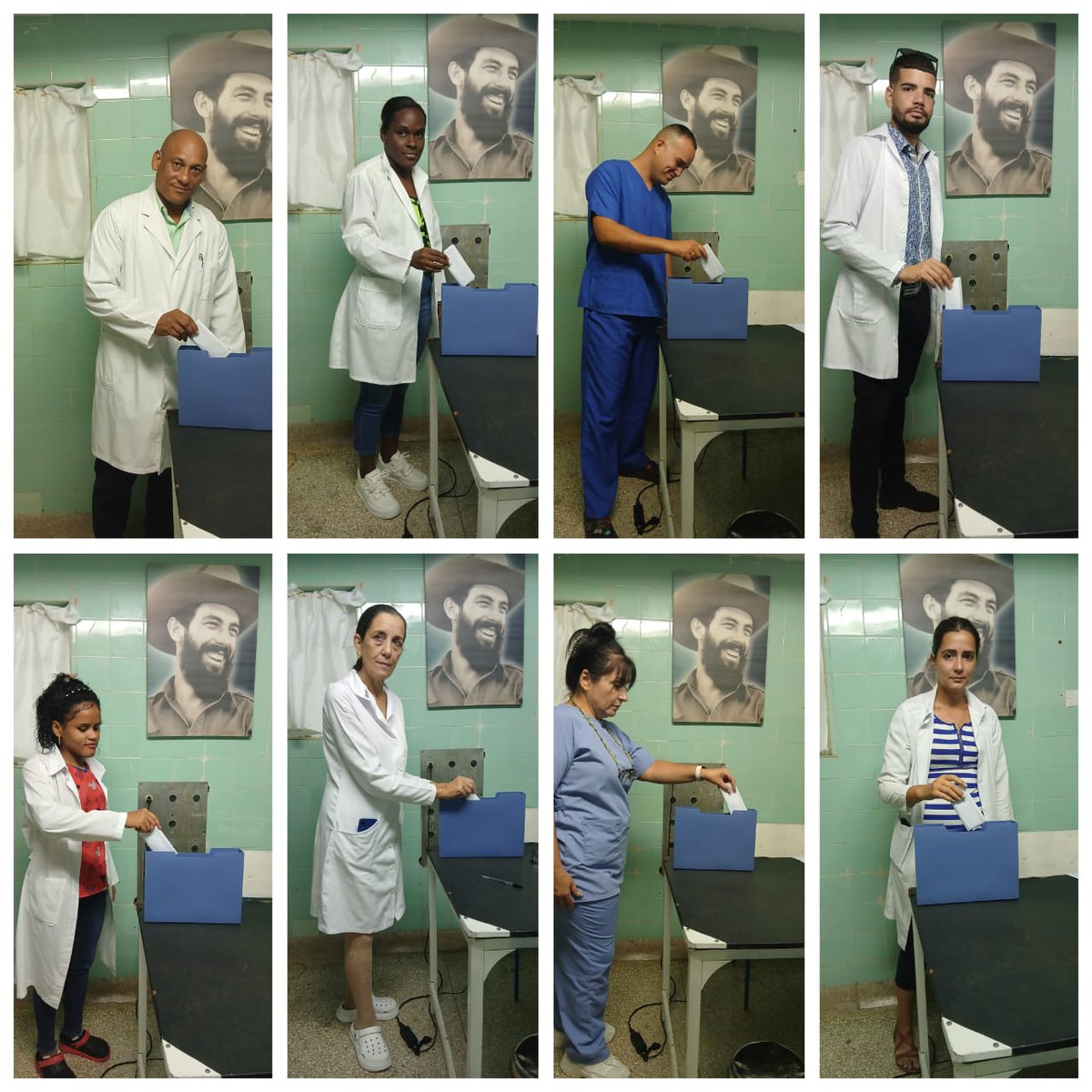 isaac_dra's tweet photo. Miembros del Capítulo Avileño de Oncología del hospital @HospitalMoronCA ejercer su derecho al voto para la renovación de la Junta Directiva de la Sociedad Provincial en #CiegodeÁvila 
@cuadrocav @dgsciego @mirthavra @DSenfermeria @SaludProv https://t.co/iIEIr5ESIM