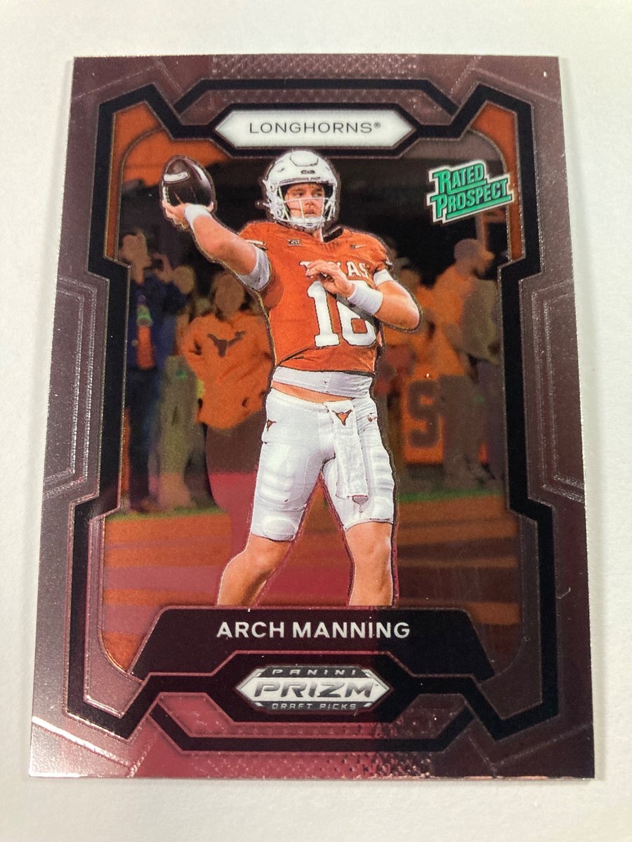 1218Sports's tweet photo. 🎁Appreciation Day Giveaway🎁

Winner Announced Tuesday

🔥Arch Manning Panini Prizm Rated Prospect Rookie Card

To enter
1. Follow
2. Retweet
3. Like https://t.co/0jM8p1nzkk