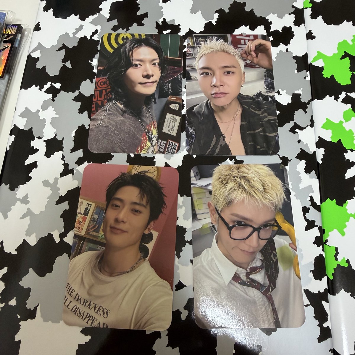 rill_sun's tweet photo. NCT 127 イリチル BLINGY RECORDS NEO CODE POPUP トレカ 特典 交換

譲】ジャニ  悠太　ユウタ　ジェヒョン　テヨン
求】同異種 ヘチャン

assemble優先
ほぼ異種求めになりますが条件合う方いましたら、お気軽にお声掛けください。 https://t.co/dBGbGc7h1v
