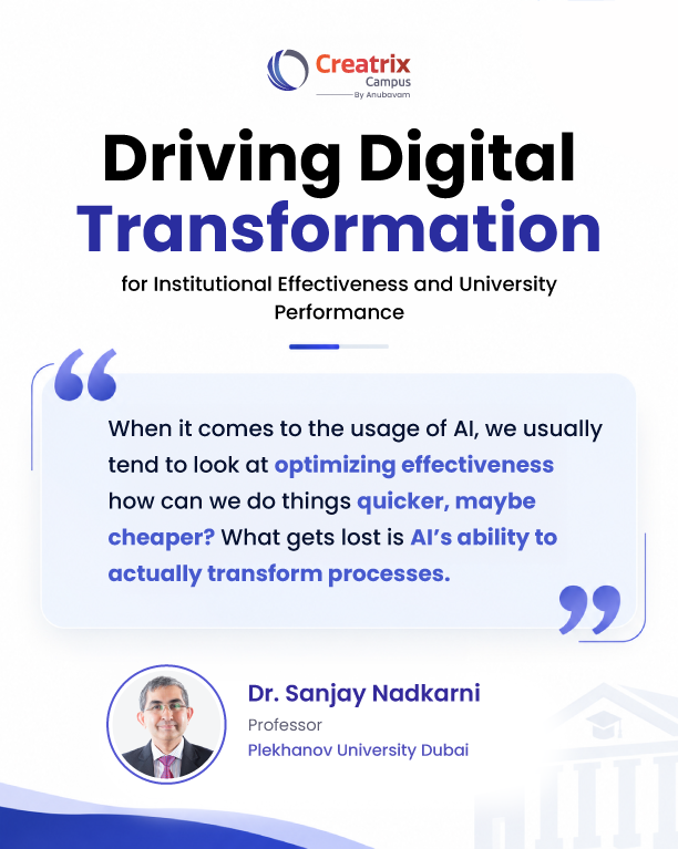 creatrixcampus's tweet photo. AI can speed up old processes.
The bigger question is whether it can help universities rethink them entirely. That was a key takeaway from our UAE higher education leaders roundtable.
#HigherEducation #CreatrixCampus #Creatrixcampusroundtable https://t.co/LWs9suSKzu