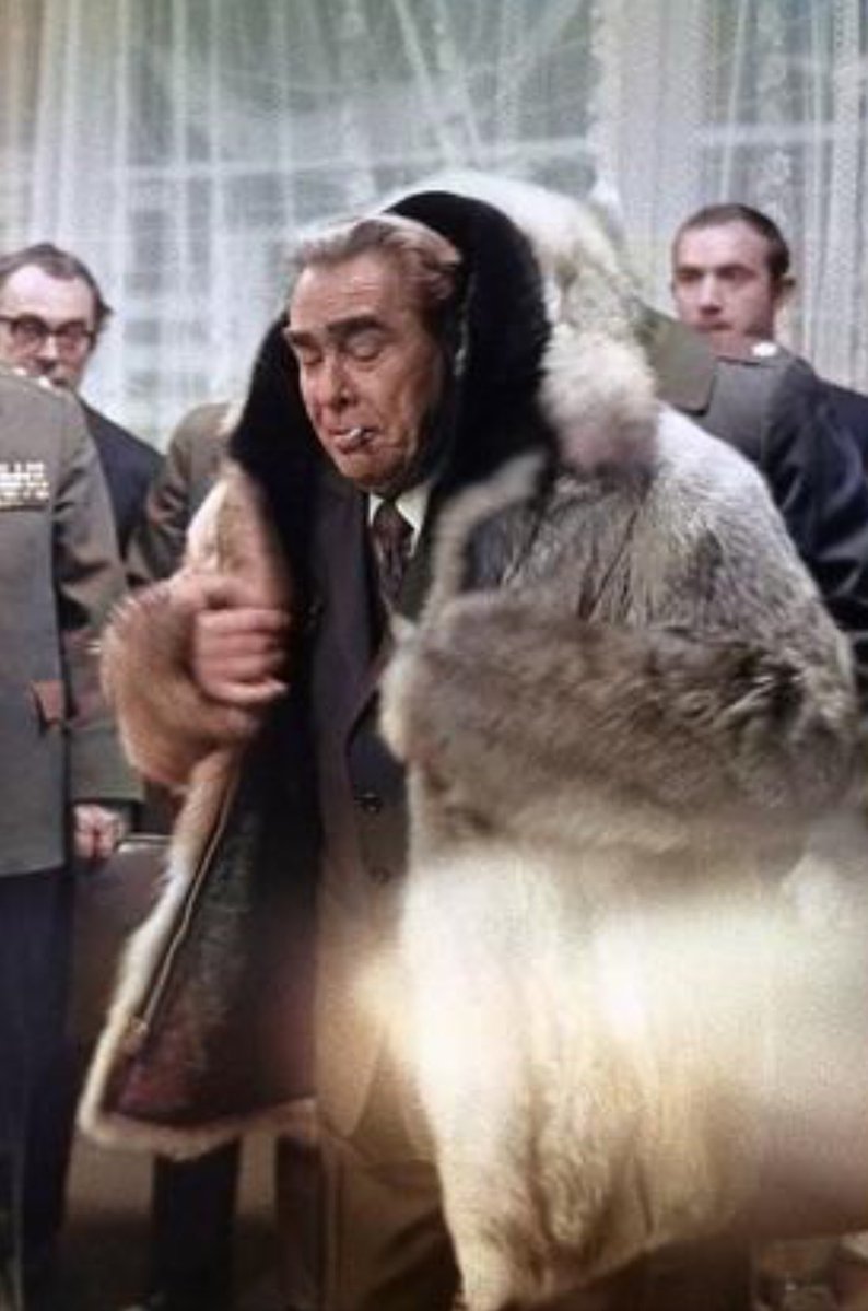 TransNexhmije's tweet photo. @Alyashevik To be fair they ain’t half as based as Brezhnev. Not even matching him in aura farming https://t.co/xs9d5zMCsU