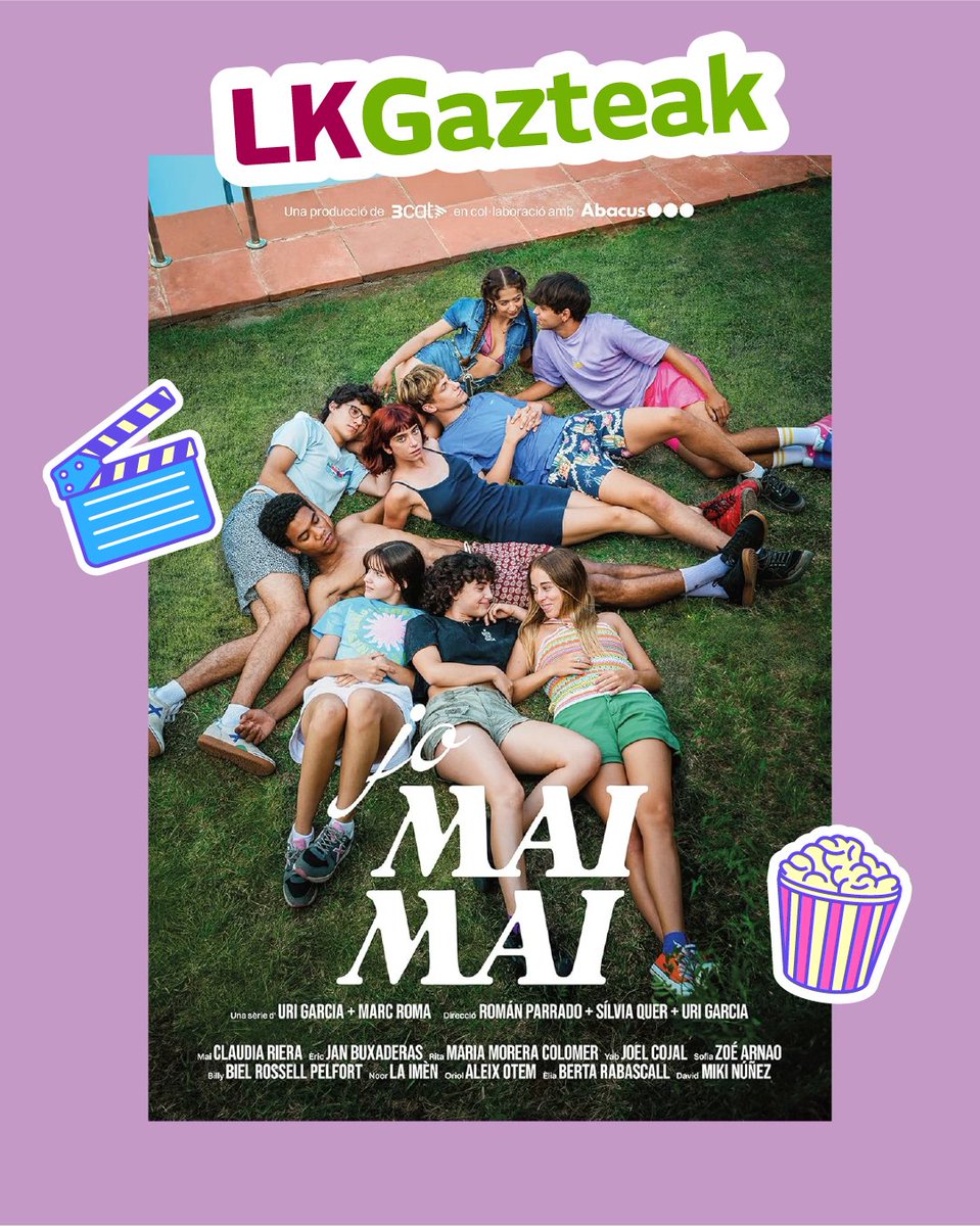 LABORALkutxa's tweet photo. #LKGazteak | Jo Mai Mai 🎞️

Serie en la que 5 jóvenes desaparecen en su última noche de campamento y mientras los equipos de rescate tratan de localizarles, vamos conociendo lo que les ha ocurrido durante el verano a través de una de sus monitoras.

👉 https://t.co/Irvh3cEqp5 https://t.co/Z5RSJozE02