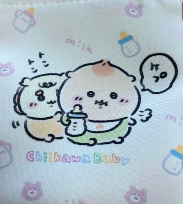 shisa__chan's tweet photo. ちいかわベビーのトントンしさちゃんかわいすぎるな。トントンされたい。 https://t.co/1NyqwMZC1g
