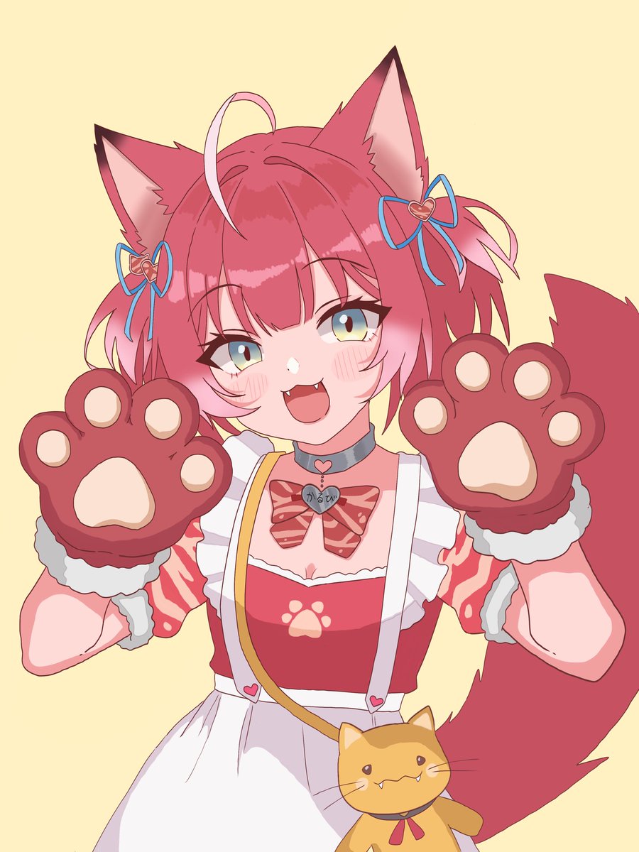 mosutima2236's tweet photo. がおーっ！
#karunyart
#みつかるび https://t.co/3OPaVdg8rk