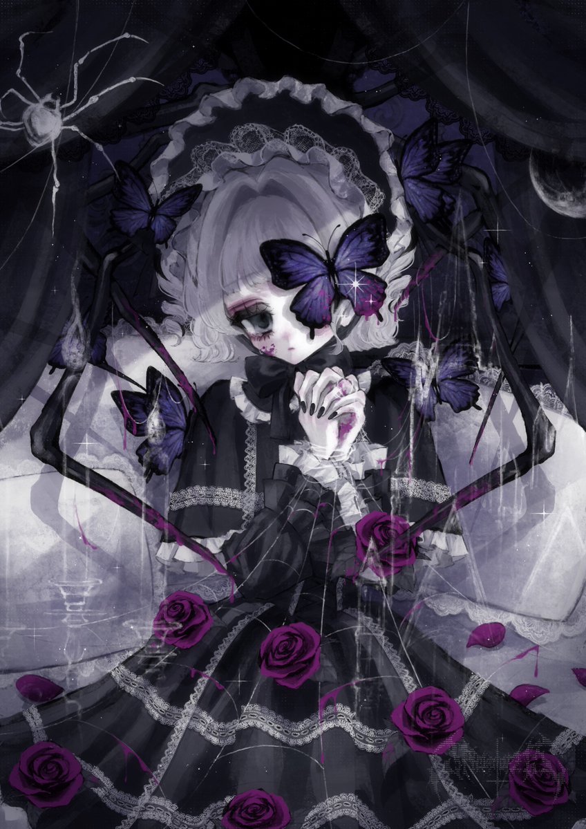 splendid1213's tweet photo. I’m a butterfly who’s been caught in a trap of love.  ❥❥ཐིཋྀ🕸✶⋆.° https://t.co/35jnRHkKvx