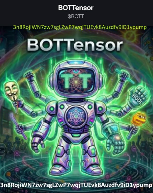 BOTTensorTAO's tweet photo. @DeFimorphosis BOTTensor ($BOTT)  🔥🔥🔥  
Heating up, just over 5K MC 👀👀👀 https://t.co/iPH8MU8FFM