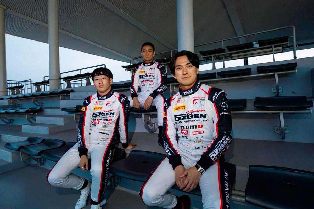 chiyokatsumasa's tweet photo. Back to GT3. Back to the GT-R. 🦖

今週末の鈴鹿1000kmは、特別なトリオで挑みます。
久しぶりの世界戦、ワクワクしますね！

#5ZIGEN #NISMO #Suzuka1000km https://t.co/2jDe8qCpFH