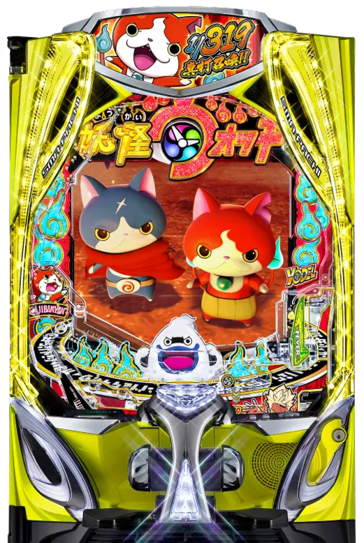 p_curation's tweet photo. ☑️eフィーバー妖怪ウォッチHX【JB】
☑️筐体『eFREEDOM 枠』
☑️1/319.7 → 1/41.9 or 1/399.6
☑️賞球/COUNT数「1&5&15/10C」
☑️通常時大当 振り分け
🔻300個_コマチャレンジ…49.9％
🔻300個_ヨーデルSONIC怪闘…49.6％
🔻3000個_ヨーデルSONIC怪闘…0.5％
☑️コマチャレンジ
🔻100回
🔻抽選確率「1/399.6」
🔻引戻期待度「約22％」
☑️コマチャレンジ中大当 振り分け
🔻1500個_ヨーデルSONIC怪闘…100.0％
☑️ヨーデルSONIC怪闘
🔻抽選確率「1/41.9」
🔻転落確率「1/88.0」
🔻継続率「約80％」※TOTAL
🔻転落後は「最終決戦」移行
☑️ヨーデルSONIC怪闘中大当 振り分け
🔻1500個_ヨーデルSONIC怪闘…71.6％
🔻3000個_ヨーデルSONIC怪闘…22.7％
🔻1500個_ウバウネ決戦…5.7％
☑️最終決戦
🔻0個+コマチャレンジ移行…75.0％
🔻1500個+ヨーデルSONIC怪闘移行…25.0％
☑️ウバウネ決戦
🔻次回大当まで
🔻大当出玉 ALL1500個
🔻継続率「約50％」
🔻終了後は「ヨーデルSONIC怪闘」移行