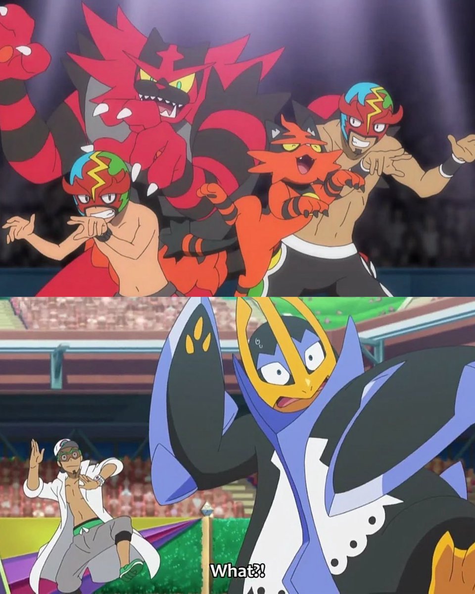pokemon_twts's tweet photo. Like trainer, like pokemon https://t.co/duTmKmU1ta