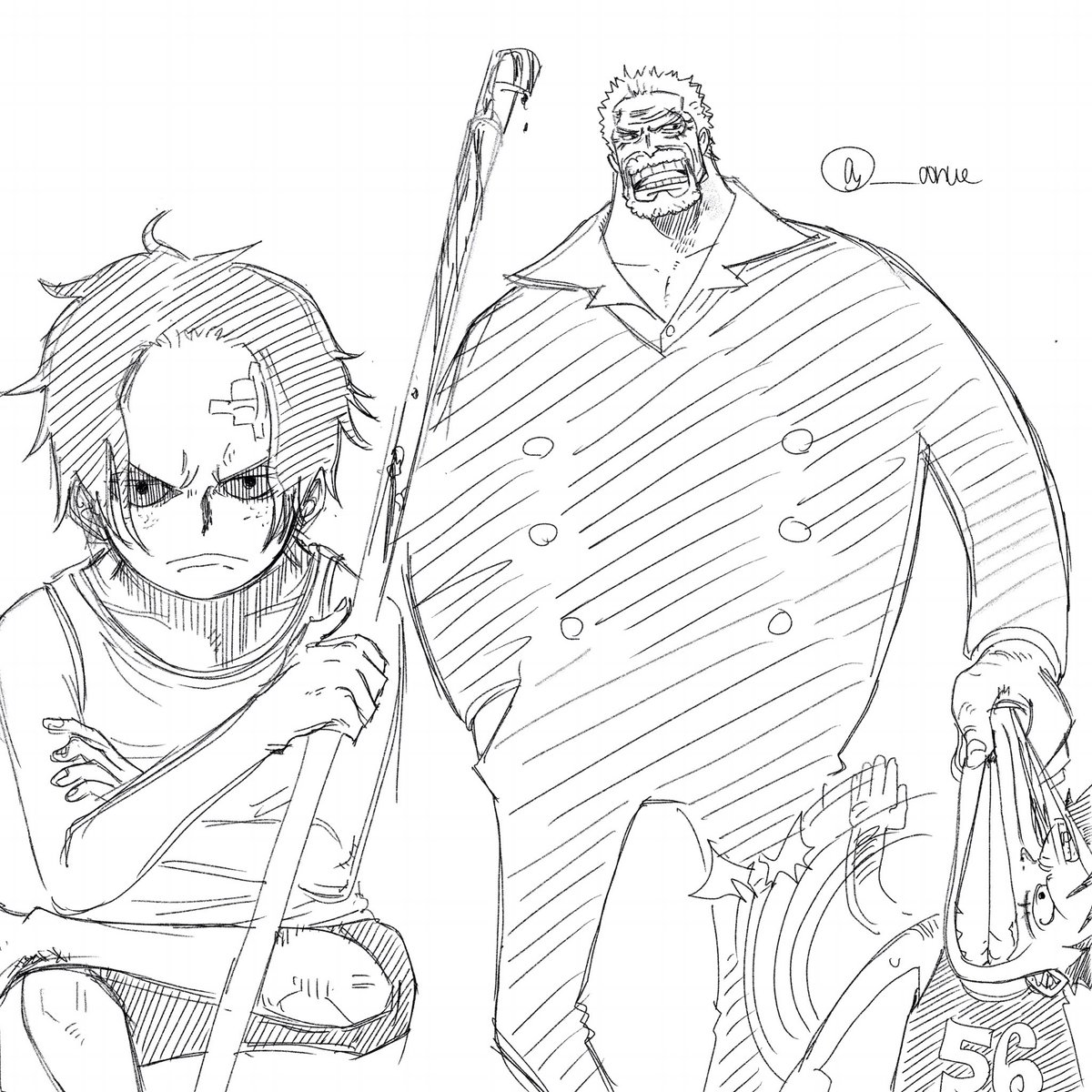 ____00nue's tweet photo. 模写✍🏻
#ONEPIECE https://t.co/s03NXoLR8i