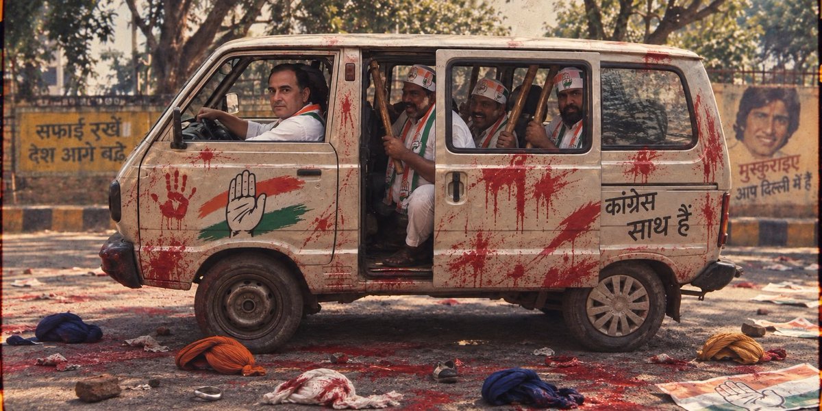 synd5129's tweet photo. @INCKerala दावा 80 के दशक की गुजरात की सड़क का कर रहे हैं और फोटो में पोस्टर पर साफ-साफ लिखा है मुस्कुराइए आप दिल्ली में हैं। जो लोग एक फोटो भी सही से ढूँढ के पोस्ट नहीं कर सकते, वो देश चलाने के बड़े-बड़े दावे कर रहे हैं! मुस्कुराइए, आप कांग्रेस के हैंडल की अक्ल का प्रदर्शन देख रहे हैं। https://t.co/oYcSCr9sey