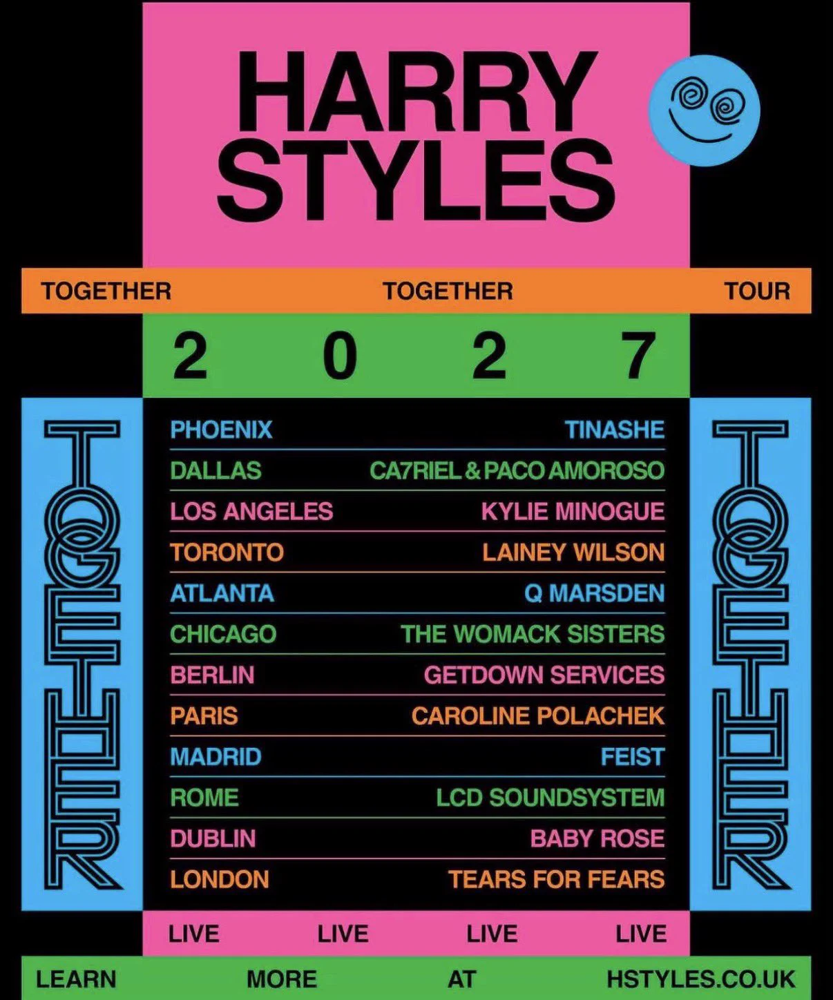 Tour & Music Leaks - Europe on X: 