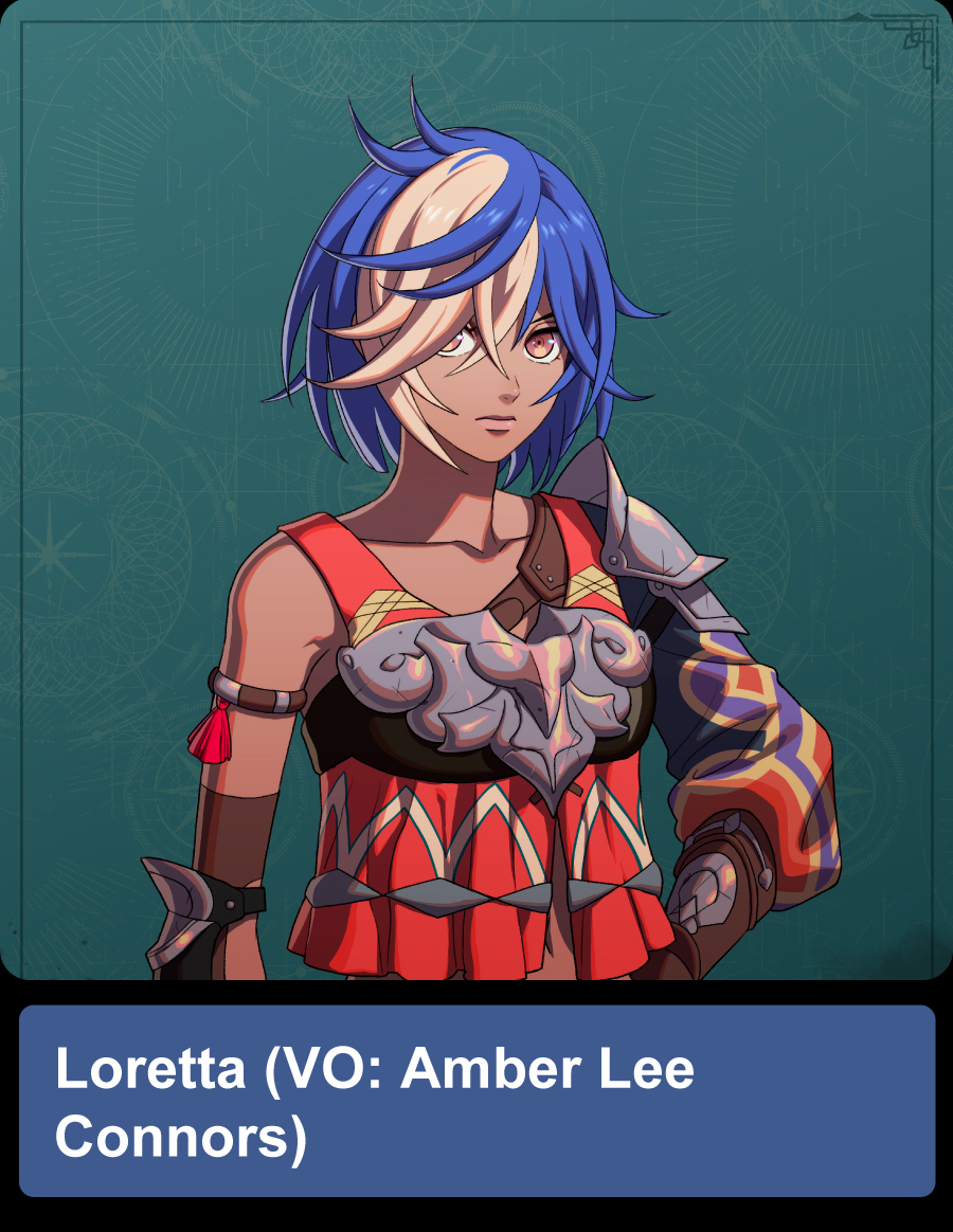 SerenesForest's tweet photo. Loretta (VO: Amber Lee Connors)

A scrappy girl who's nimble and knows it.
She can dodge any attack when she's at her best.

Likes: Reliable people, sweets, her friends

Interests: Sword training, fishing

https://t.co/fVylkd1oLk https://t.co/aLeChvRenY