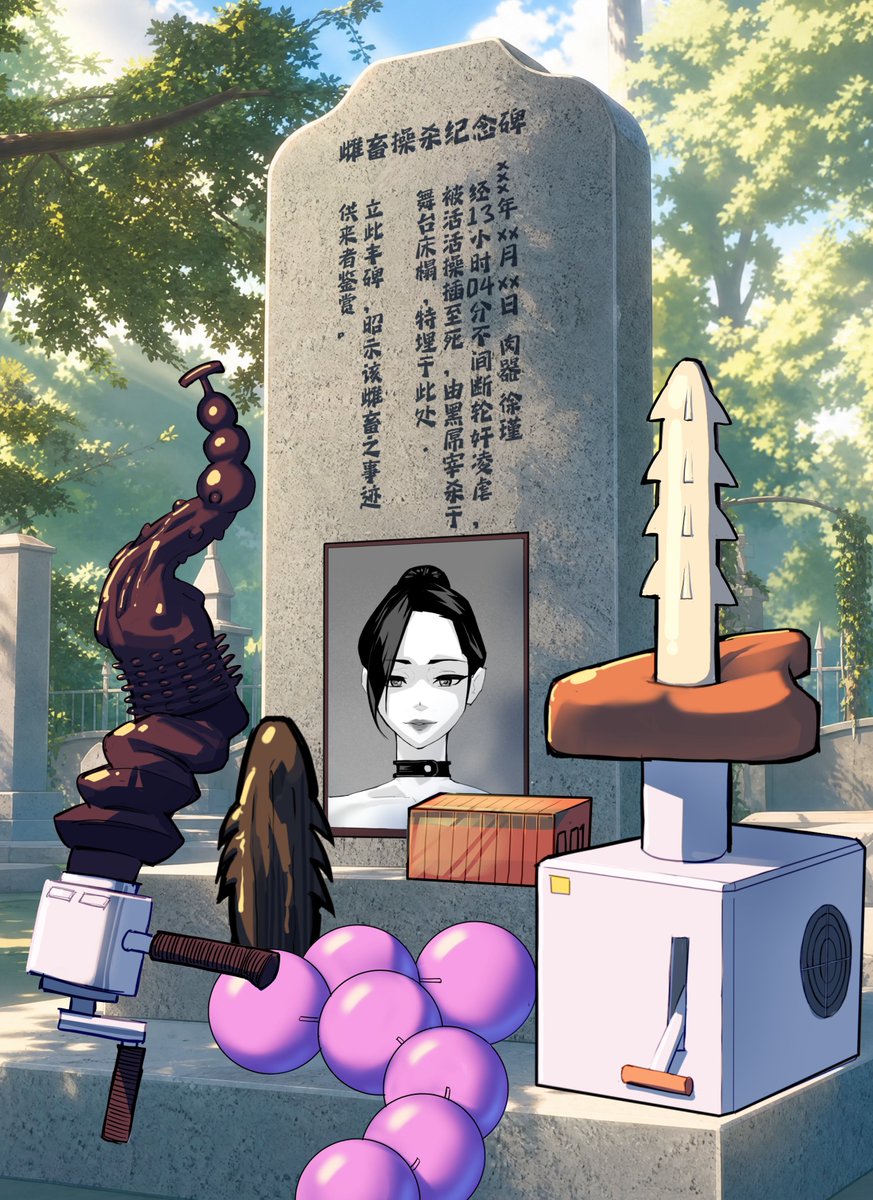 luoze66's tweet photo. 我的婊子妈妈今日正式下葬了，尸体被野爹玩臭了才舍得埋，今天去墓地祭拜希望妈妈在天之灵保佑儿子每天都有野爹大便吃，我爱你妈妈上供的阳具希望妈妈喜欢 #死妈 #绿帽儿子 #死妈傻逼 #傻逼绿帽儿子 #死妈男同 #我妈死了 https://t.co/gdpmEmXPIi