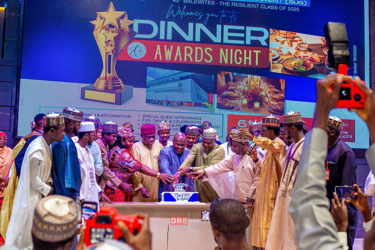 atbu_campusgist's tweet photo. Final year Dinner and Award night 2026.🎉😊 https://t.co/Osz3HMlQ6P