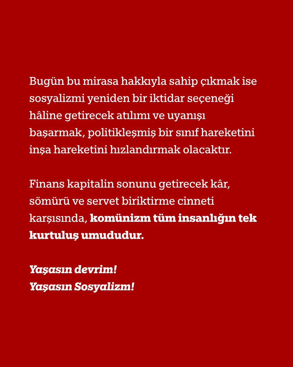sodaporg6's tweet photo. Devrimin ateş ve barutunun içinde 10 Eylül 1920’de TKP’yi kuranlara, işçi sınıfının kurtuluşuyla ulusal kurtuluşu birleştirmek için Anadolu’ya doludizgin koşanlara selam olsun! https://t.co/m7VLdQzUt8