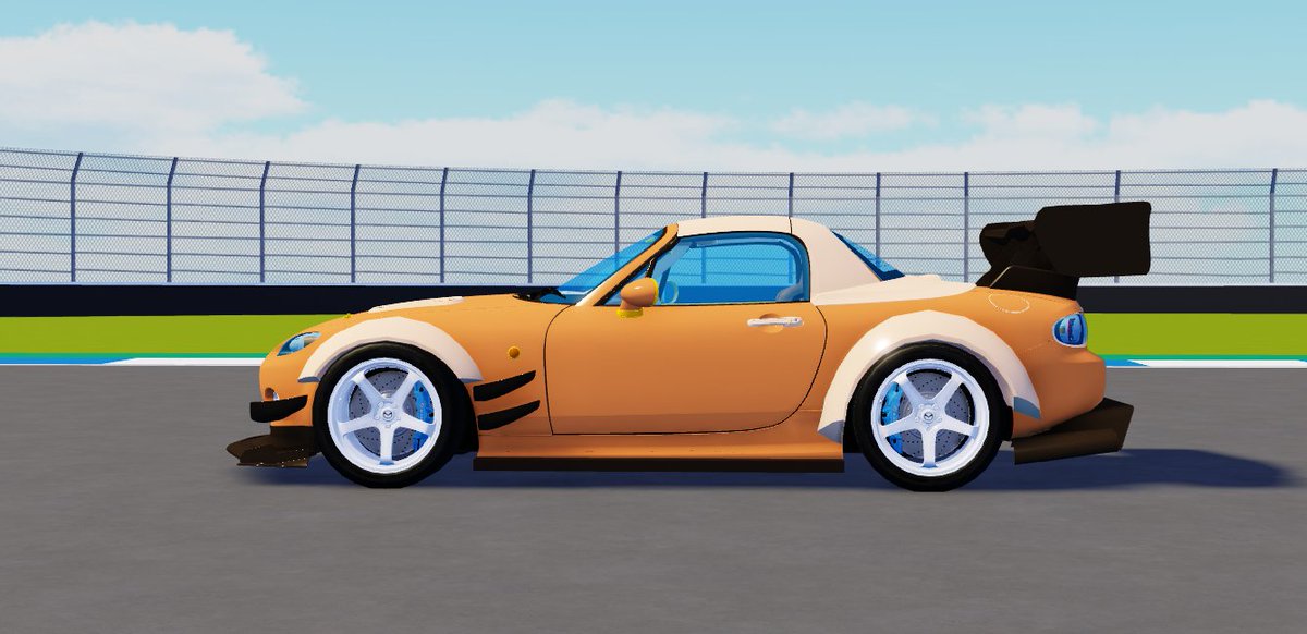NIS15GTR's tweet photo. I modified a Miata NC1 inspired by my ultimate favorite Sonic character at the moment: Cream The Rabbit!

#Roblox #MazdaMiata #CreamTheRabbit #SonicTheHedgehog #GTRacing2 #Gameloft #UIDesign #RobloxDev @Roblox @Gameloft @sonic_hedgehog https://t.co/wwxgWxsHVl