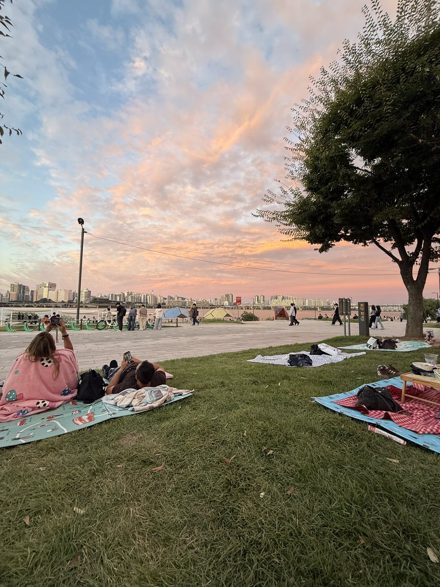 everywherewhite's tweet photo. 한강가서 엽떡먹기 딱 좋은 날씨
더 추워지기 전에 가셔서 손해보지마시길 https://t.co/slX5c7vTfJ