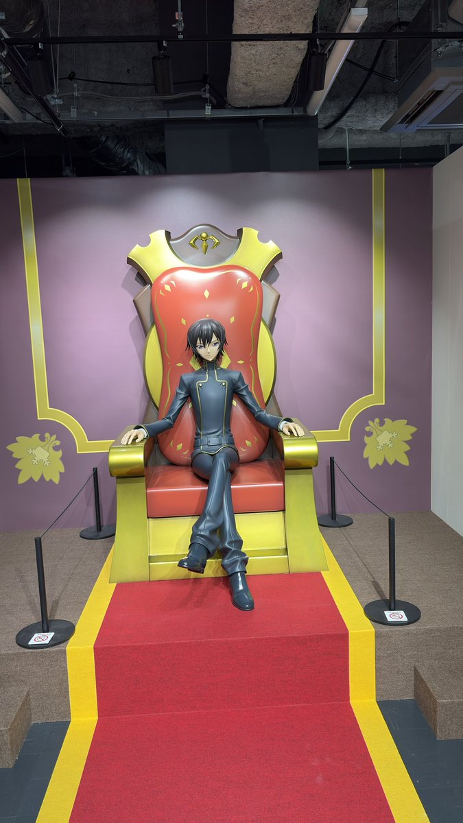 508nobuta's tweet photo. コードギアス20周年展示会行ってきました！ https://t.co/EXJpdUym17