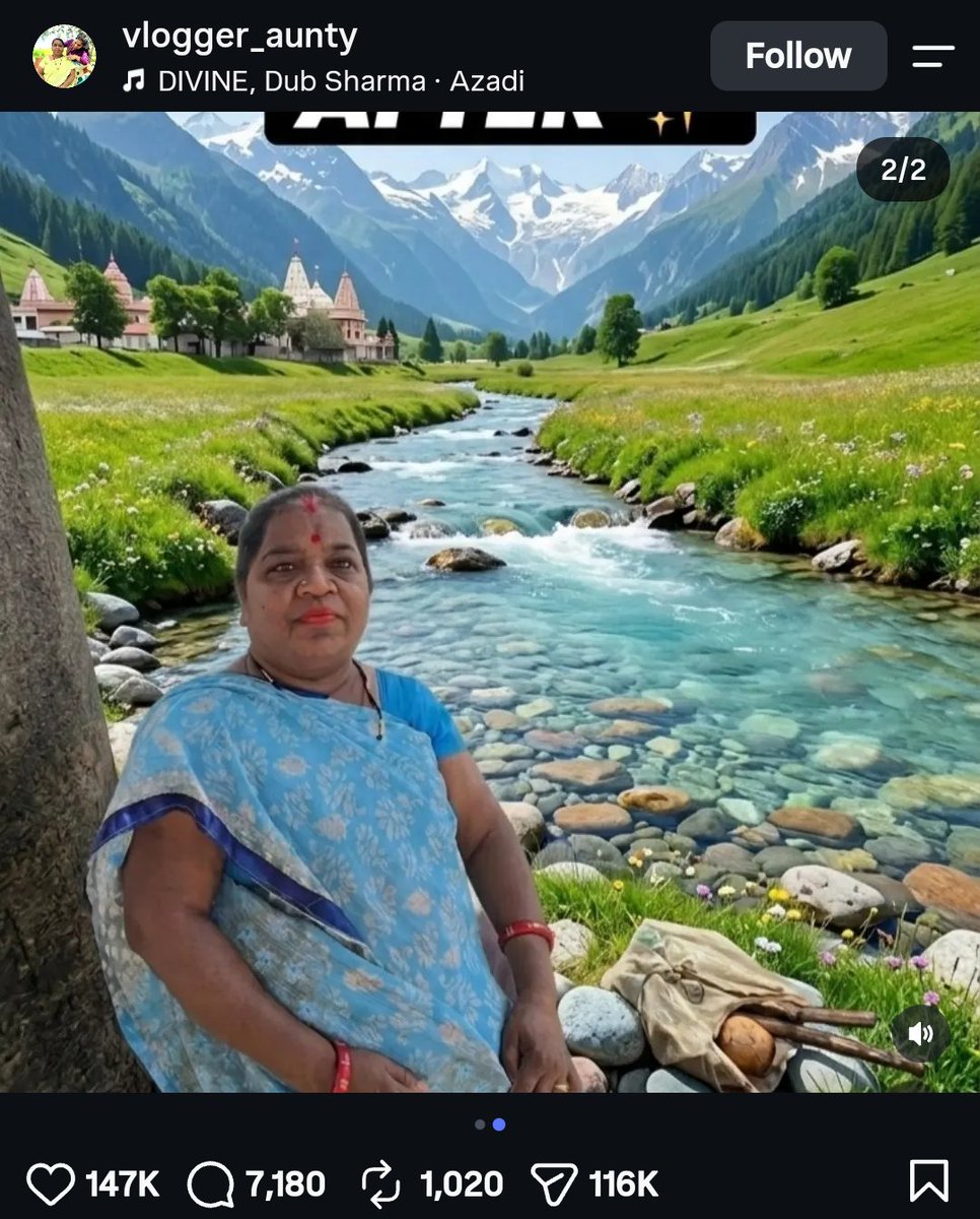 Thenazir_'s tweet photo. Aunty ko kya bolo samaj nhi aah raha hai🙂 https://t.co/B111RliZ8j