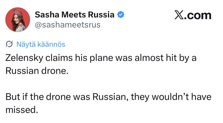 joni_askola's tweet photo. A nice way to admit that Russian strikes on Ukrainian civilians are all done on purpose https://t.co/DGZyDVVZua