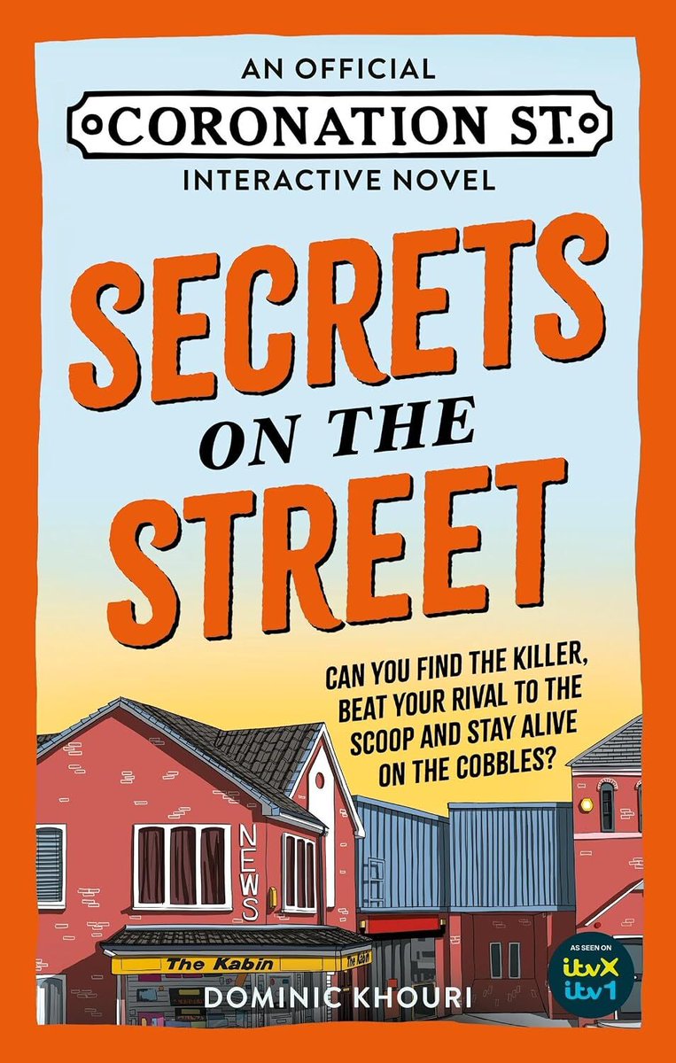 SoapCrushWorld's tweet photo. Secrets on the Street: An Official Coronation Street Interactive Novel

More details: https://t.co/1kHkeZWxTf

#CoronationStreet #SecretsOnTheStreet #InteractiveNovel #Weatherfield #CorrieFans #1990sTV #MysteryNovel #CrimeThriller #ChooseYourPath #BritishSoap #UndercoverReporter #BookLovers #DramaAndSuspense #ClassicCorrie #InteractiveFiction

Step back into Weatherfield and dive into a thrilling 1990s Coronation Street mystery where every choice matters. Secrets on the Street puts you in the middle of danger, deception, and iconic Corrie drama as you race to uncover the truth before the killer strikes again.