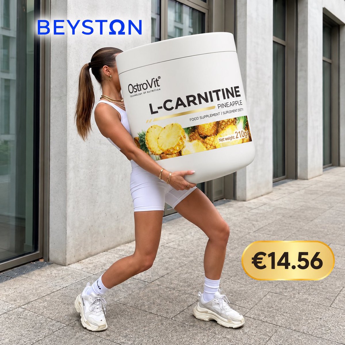 beystoncom's tweet photo. Fuel your workout with L-Carnitine 🍍💪

OstroVit L-Carnitine Pineapple — a convenient supplement for active lifestyles and training routines, with a refreshing pineapple flavor.

Shop now at BEYSTON:
https://t.co/GkWXizCBYv⁠

#LCarnitine #OstroVit #FitnessSupplements #Workout https://t.co/xmmVo5Sexy