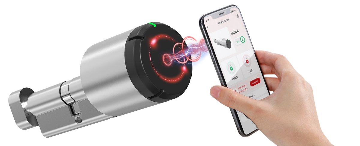 KenroneNFCLock's tweet photo. What actually happens when you tap a smartphone against a battery-free NFC lock?

The entire process can take just 0.5–2 seconds.
01 — Tap
02 — Power
03 — Energy Harvesting
04 — Authentication
05 — Unlock

learn more 🔗 https://t.co/ZAUqANcrjO https://t.co/0sMdUNxho1