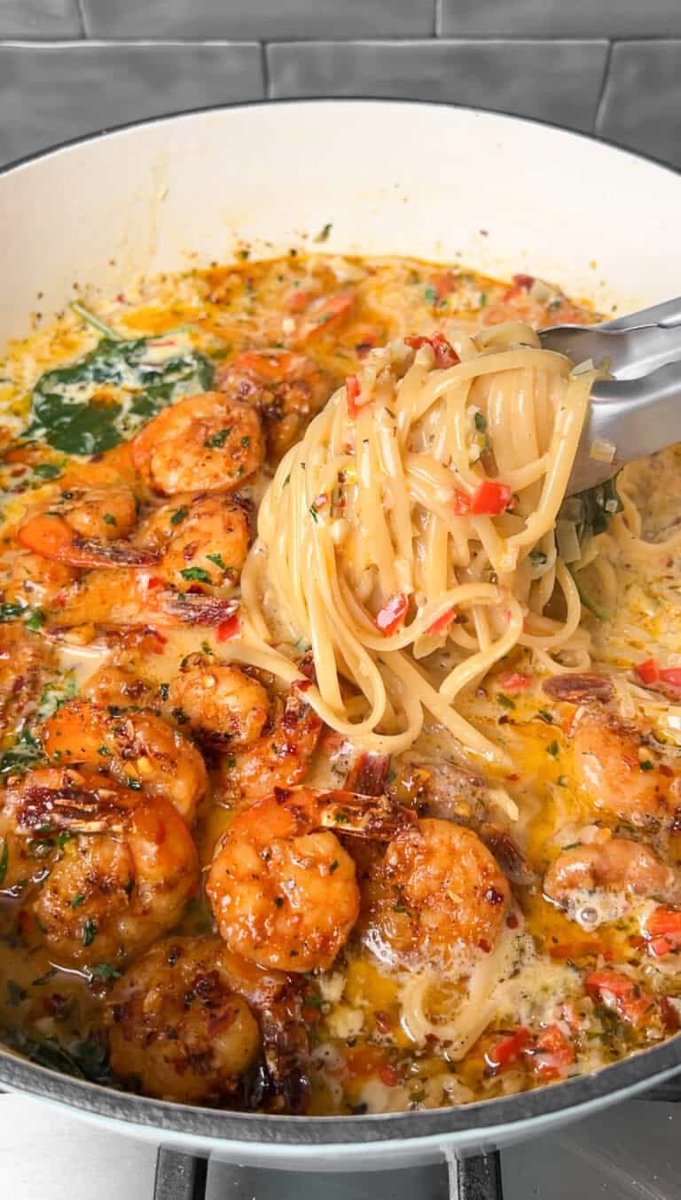 bossbabejass's tweet photo. Shrimp Scampi LOVERS 😍 https://t.co/RE1hOxKz4H